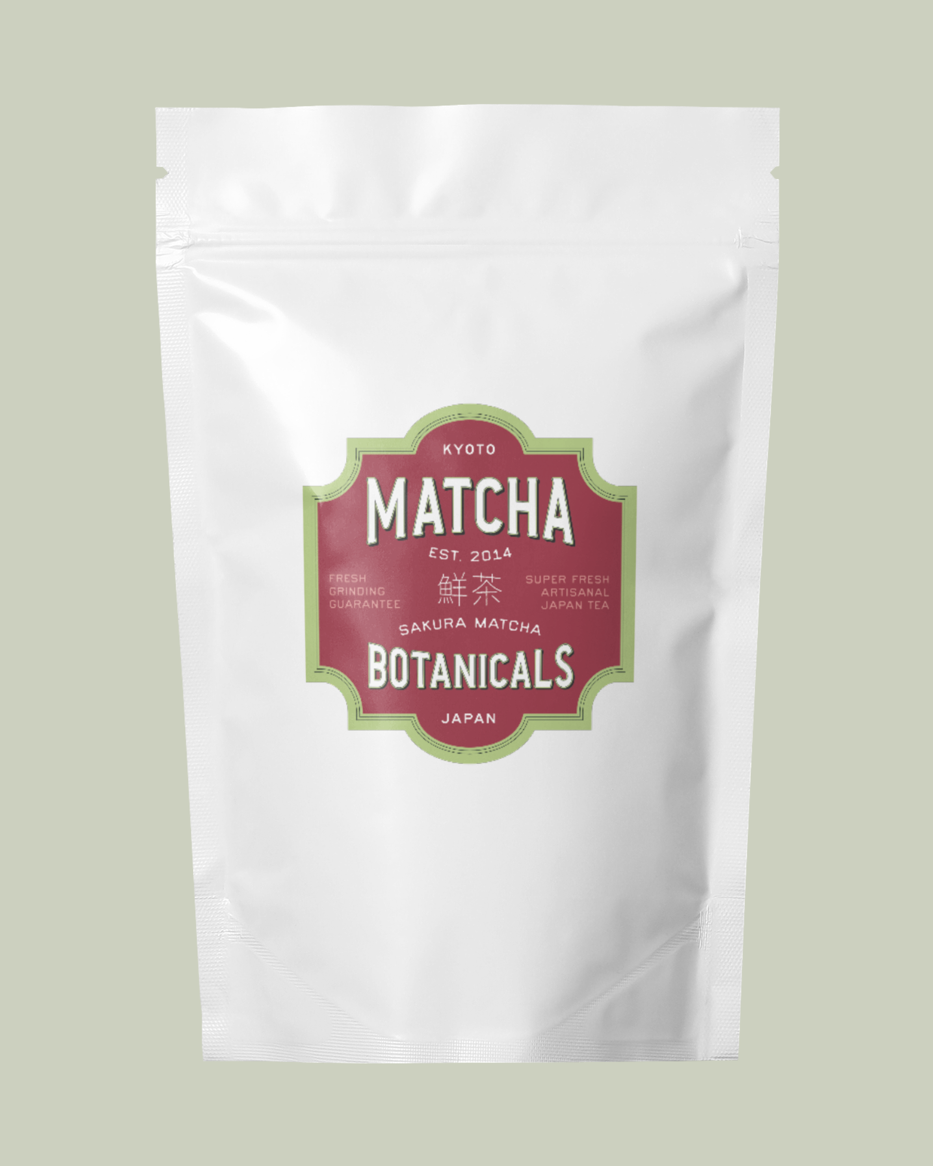 MATCHA REFILL PACK 200G - Matcha Botanicals